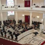 Przed wręczeniem medalu Zasłużony dla tolerancji