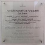 Tablica na kościele